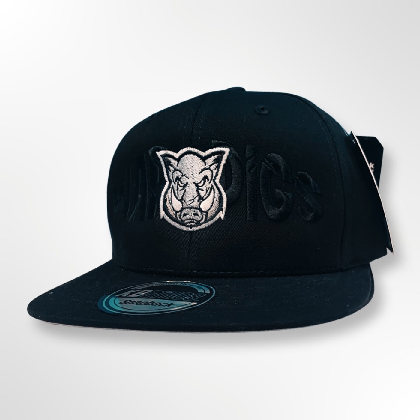 WarPigs Silver and Black Snapback